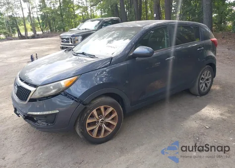 2016 Kia Sportage Lx z USA, uszkodzony, nr VIN KNDPB3AC0G7854054